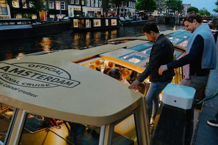 Amsterdam : Evening Cruise departure from Anne Frank house