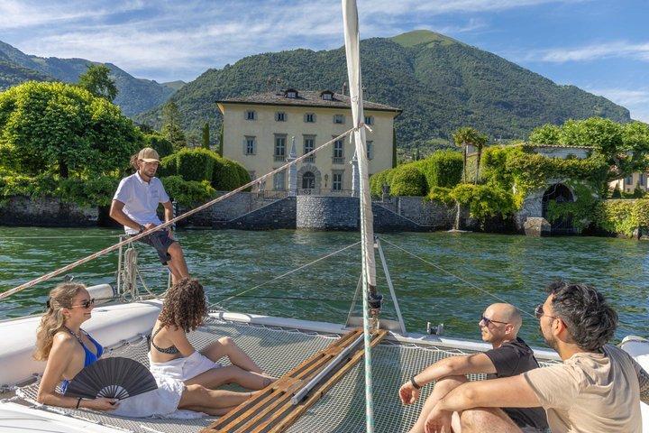 Shared 4h Catamaran Tour on Lake Como - from Tremezzo