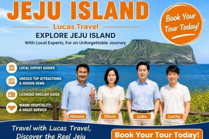 Jeju South and West Highlights Tour with Hallasan and Lava Cliff