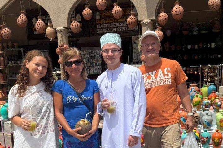Shared Tour to Nizwa Fort Souq Birkat AL Mouz and Jebel Akhdar