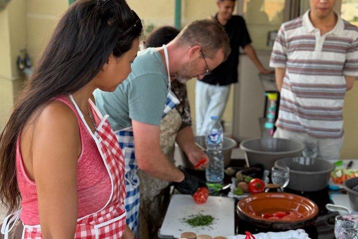 Fez Cooking Class at a Traditional Riad with Market Visit