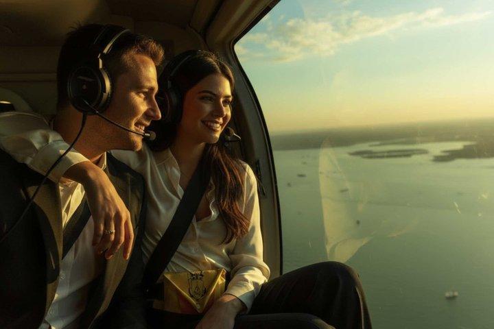 20-25 Min NYC Skyline at Night Helicopter Tour from NJ