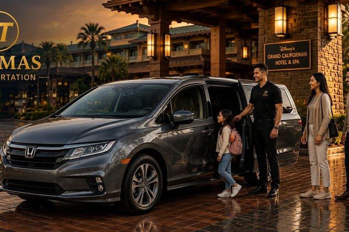 LAX Airport Private Transfer to Hotels, Disneyland & Cruise Ports