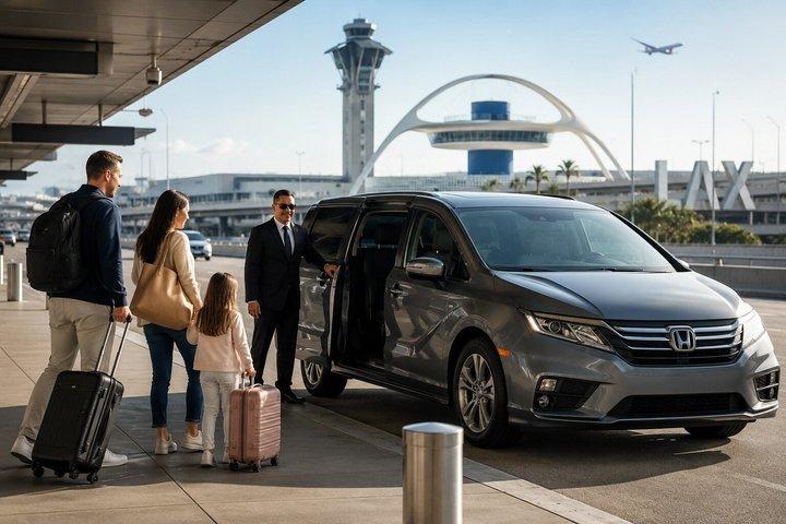 LAX Airport Private Transfer to Hotels, Disneyland & Cruise Ports