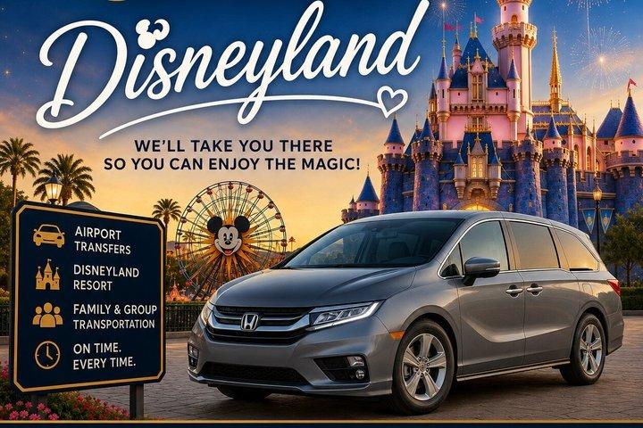 LAX Airport Private Transfer to Hotels, Disneyland & Cruise Ports