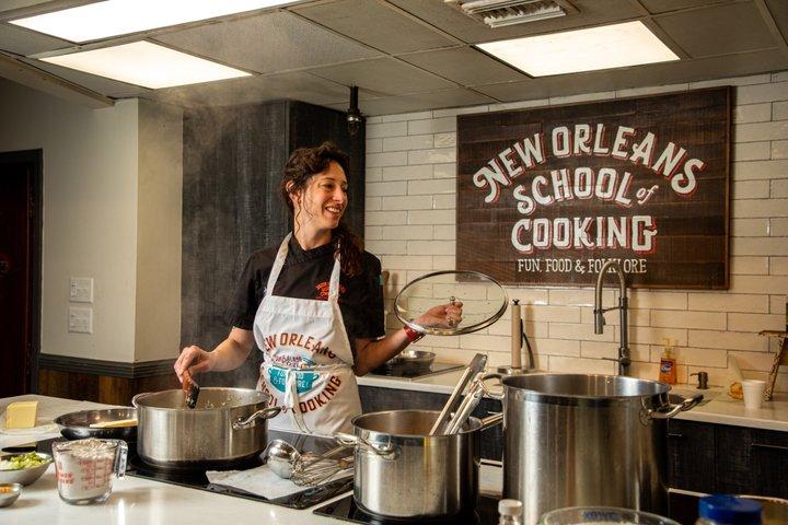 New Orleans Demonstration Cooking Class with Meal