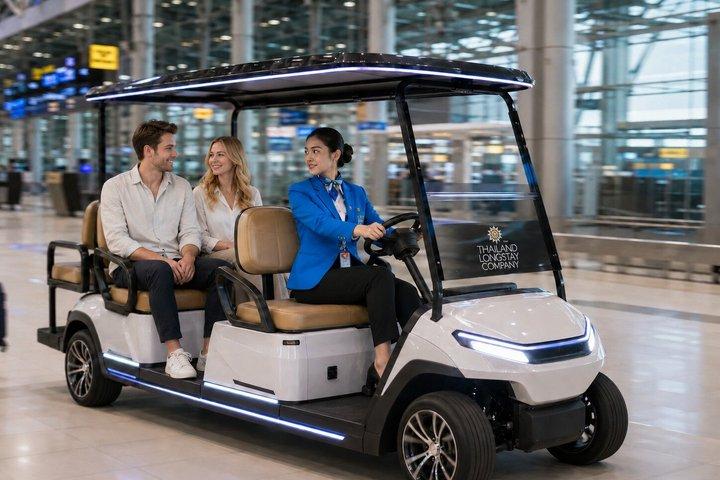 Bangkok Airports: Fast-Track Immigration & Buggy Car