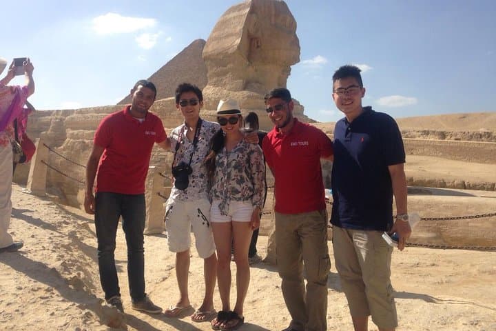Day Tour Visiting Giza Pyramids old Egyptian Museum & Old Market