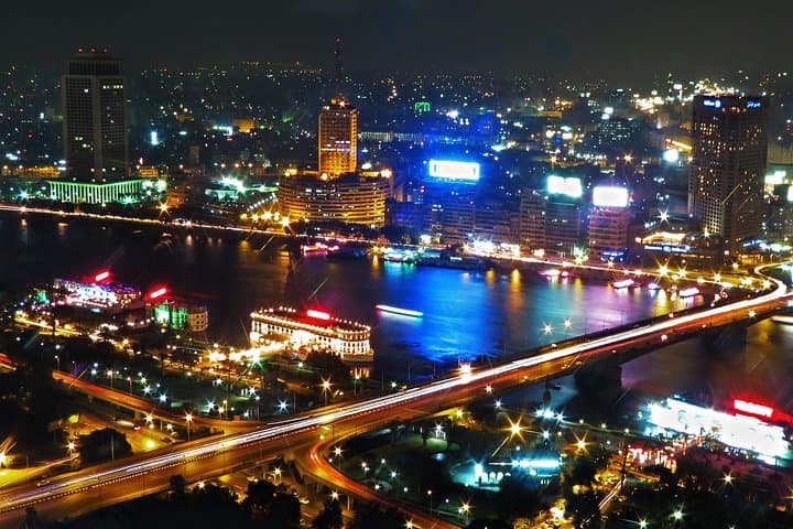 Cairo at Night River Nile Dinner Cruise on Nile River
