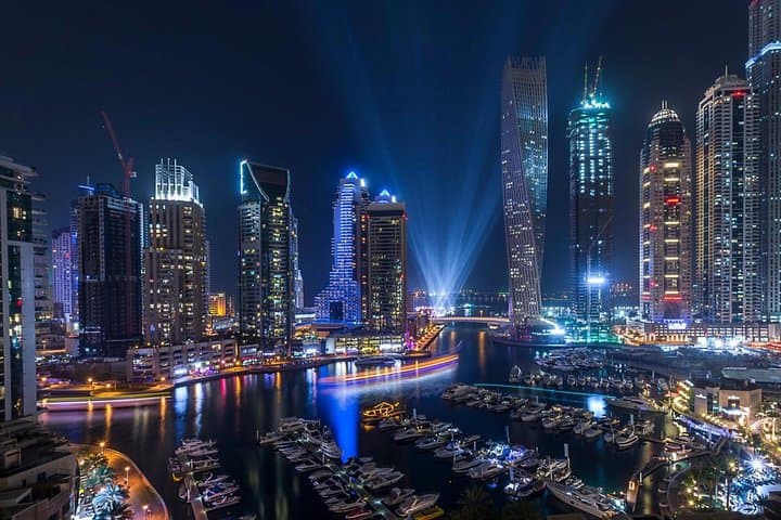 Dubai At Night Tour with Pick up Included