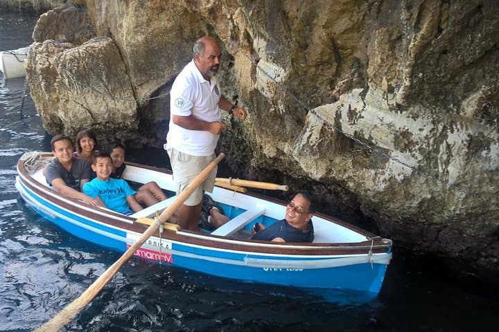 Private Capri Blue Grotto No Stress Tour With Kids From Naples