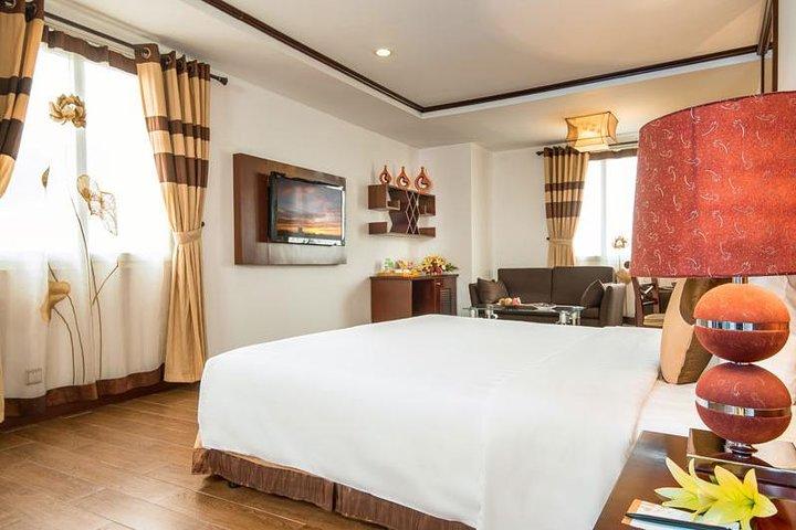 Combo package Ha Noi May de Ville Ha Long Athena Cruise 4 days 3 nights