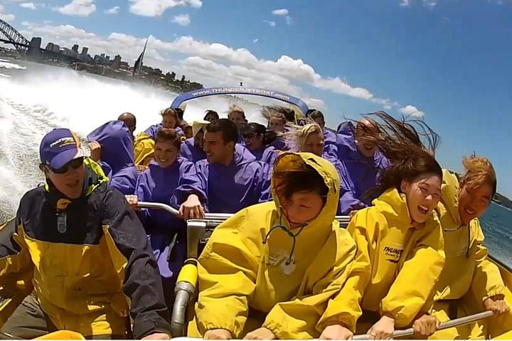30-Minute Sydney Harbour Jet Boat Ride on Thunder Twist