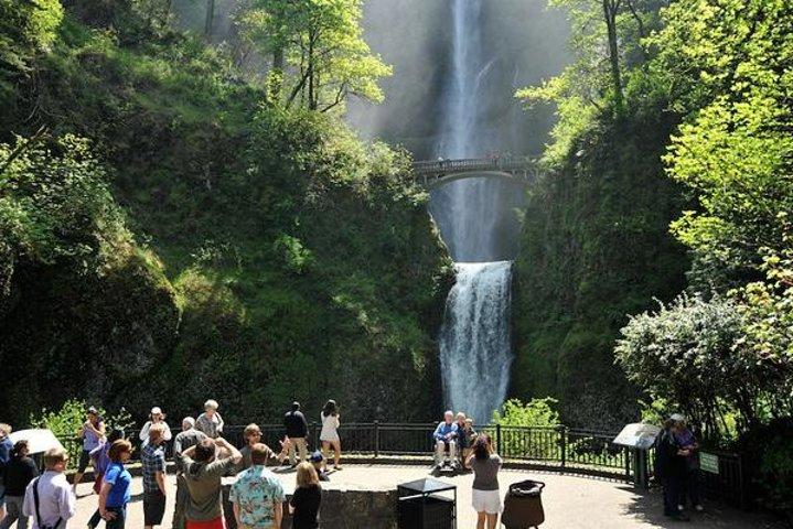 Columbia Gorge Waterfalls & Wineries from Portland: All-Inclusive Afternoon Tour