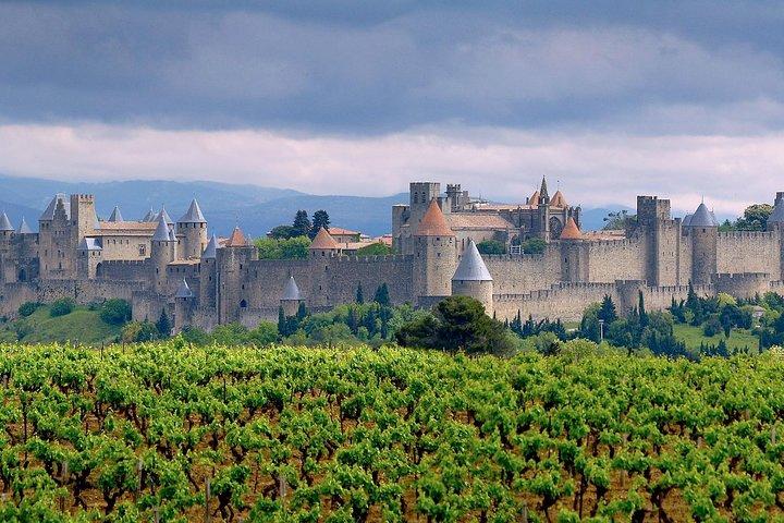 Toulouse : Carcassonne Day Trip by Coach with audio guides