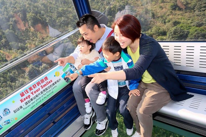 Ngong Ping 360 Cable Car Ticket on Lantau Island