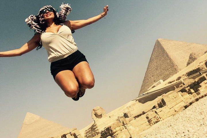 Private Tour Giza pyramids, Sakkara Pyramid, Memphis Old City, lunch, camel ride