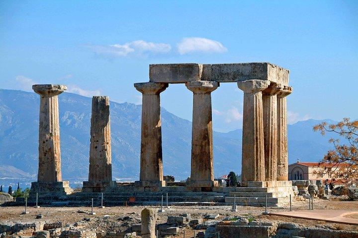 4 Days Private Tour: Corinth - Mycenae - Nafplio - Olympia- Delphi & Meteora