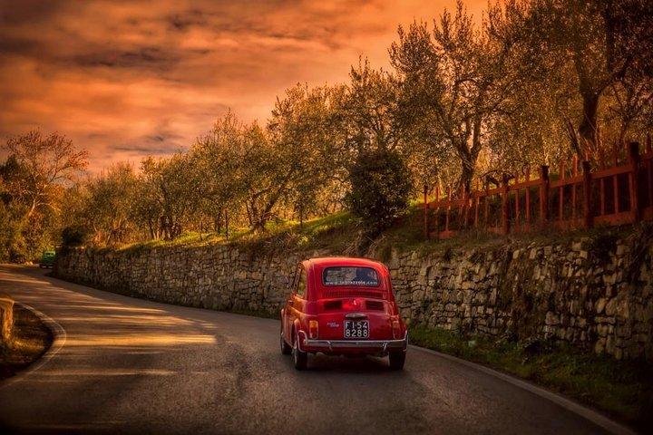 Self-Drive Vintage Fiat 500 Tour from Florence: Sunset Drive and Aperitivo