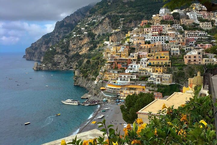 Daytrip from Naples port to Pompei, Sorrento & Positano