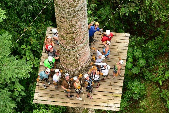 Ocean View Zip Line + 3hr ATV & Waterfalls Combo Tour