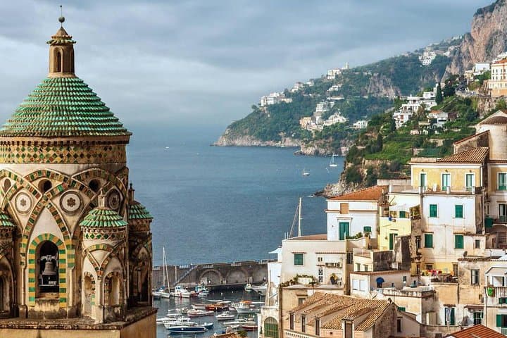 Full-day Sorrento, Amalfi Coast, Pompeii from Naples or Salerno