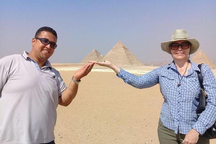 4 Hours Private Tour Giza Pyramids,Sphinx&Nile Felucca Boat Ride