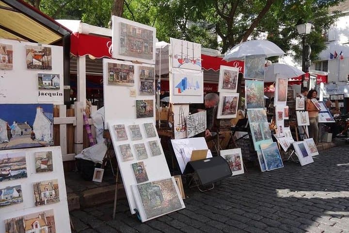 Paris Montmartre: 2-hour city tour in German