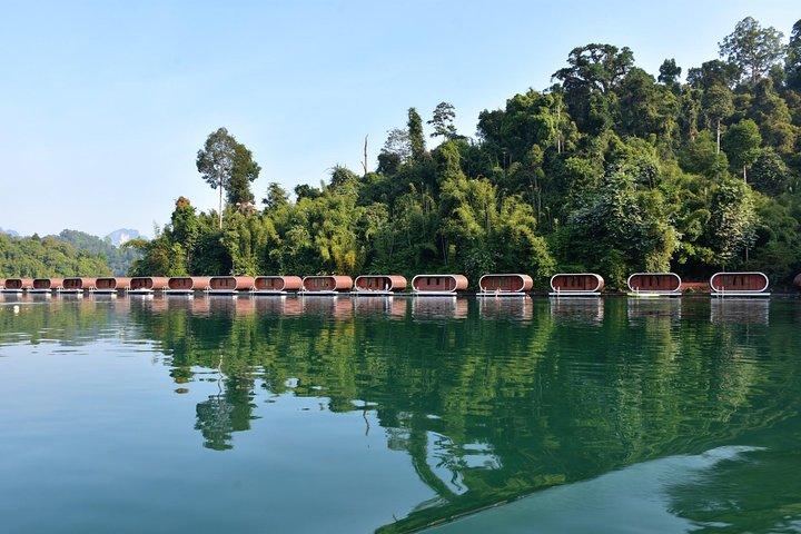 2 Days Cheow Lan Lake Raft House from Krabi