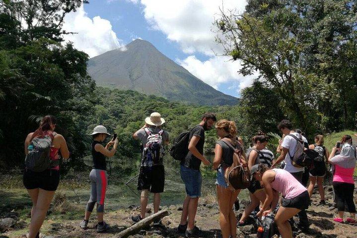 Morning Arenal Volcano Hike, Lunch & Natural Hot Springs River