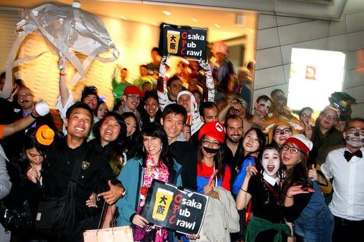 Osaka Pub Crawl and Nightlife Tour