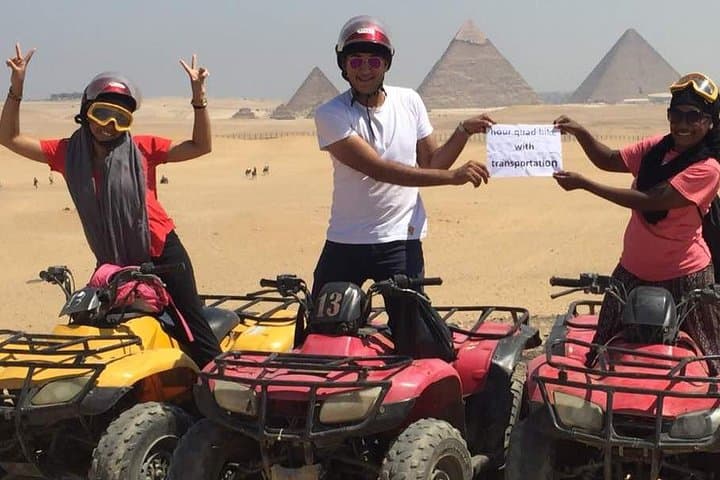 Half Day Tour To Giza Pyramids And 1 Hour Quad Bike At The Desert