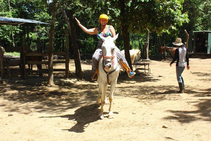 Horseback Riding Jungle and Beach in Playa Flamingo