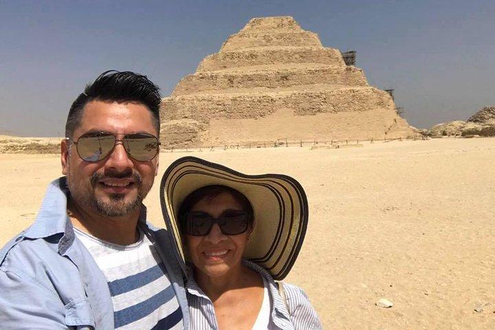 Private Tour Giza Pyramids ,Sphinx,Memphis,Saqqara&Pyramid Inside