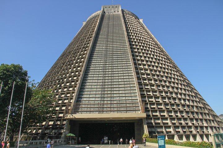 Rio Downtown Tour with Selaron Metropolitan Cathedral and more