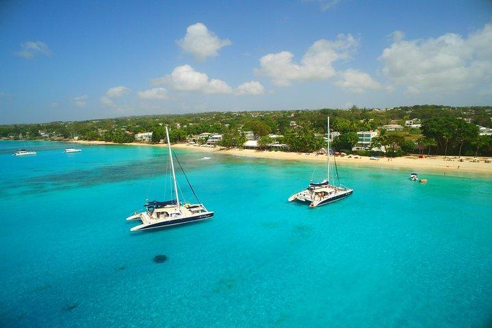 Sunset Catamaran and Snorkeling Cruise At Carlisle Bay