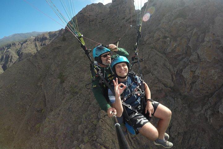 Paragliding Tandem Flight over Costa Adeje with FREE Pick-Up