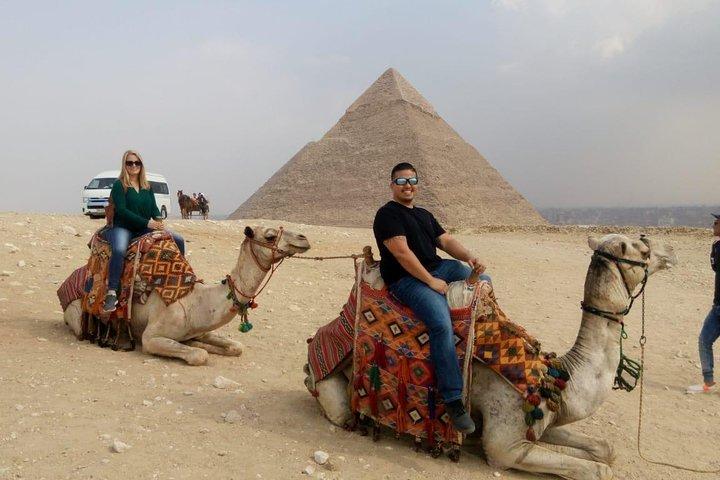 Full day Giza Pyramids, Sphinx ,Memphis,Sakkara, Lunch&Camel ride