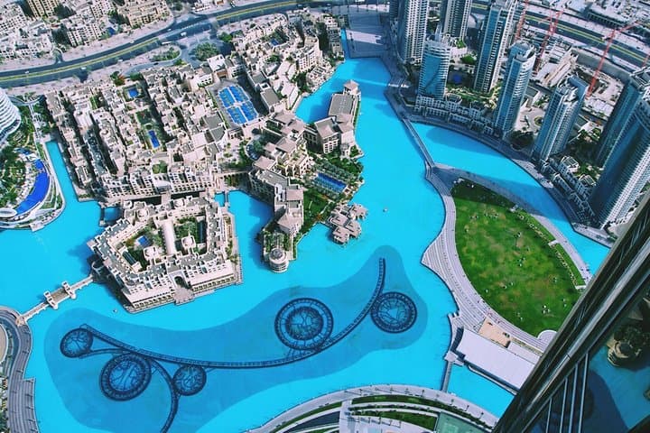 Burj Khalifa and Musical Fountains