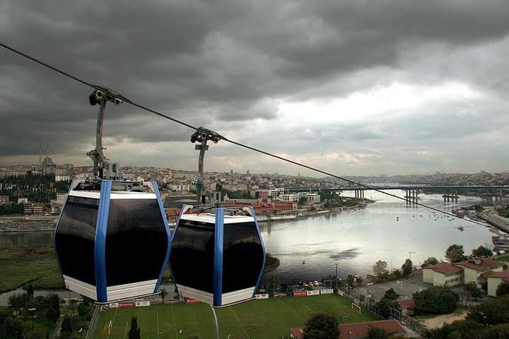 Afternoon Bosphorus Boat and Bus Tour with cable car from Pierre Loti Coffee