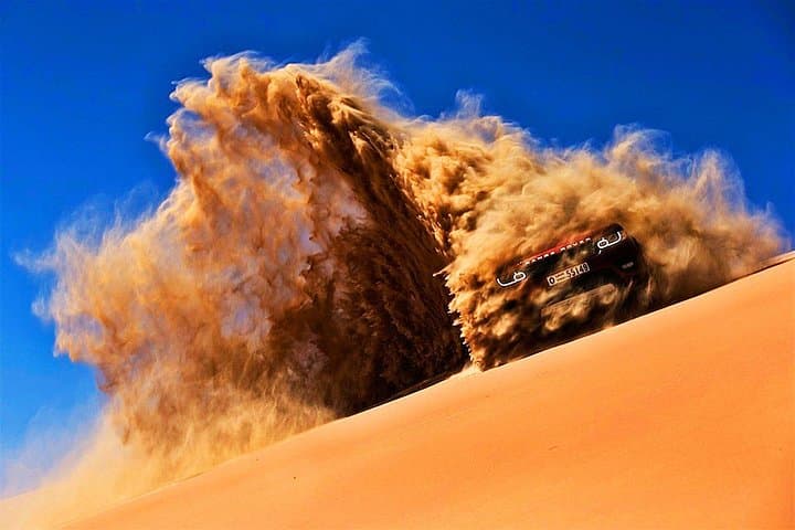 Dubai Desert Safari by Camel and 4x4 Jeep with BBQ Dinner with Live Belly Dance