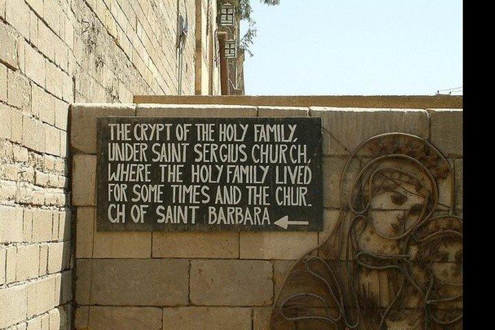 Trip from Cairo airport to great pyramids Sphinx Citadel and Old Cairo