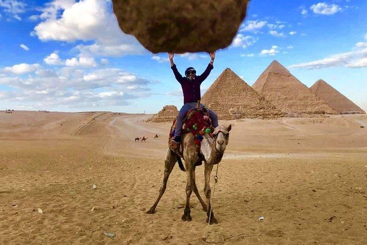 All inclusive Giza Pyramids, Sphinx ,lunch, Camel& inside pyramid