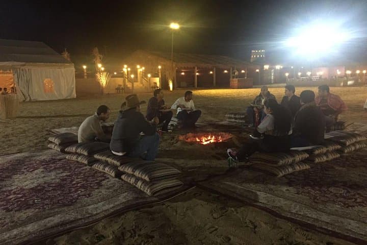 Overnight Dubai Desert Safari with Buffet, Dune Bashing & Camels