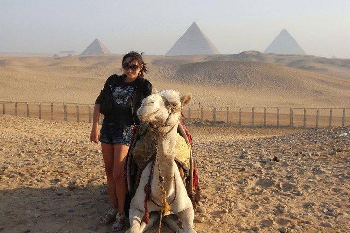 Sunset Camel Ride around the Giza Pyramids Desert