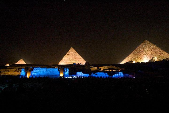 Giza Pyramids Sound & Light Show night tour