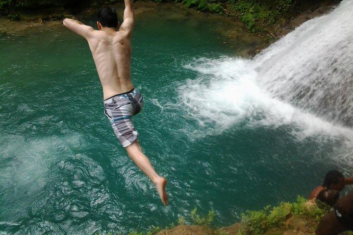 Blue Hole and River Tubing from Montego Bay