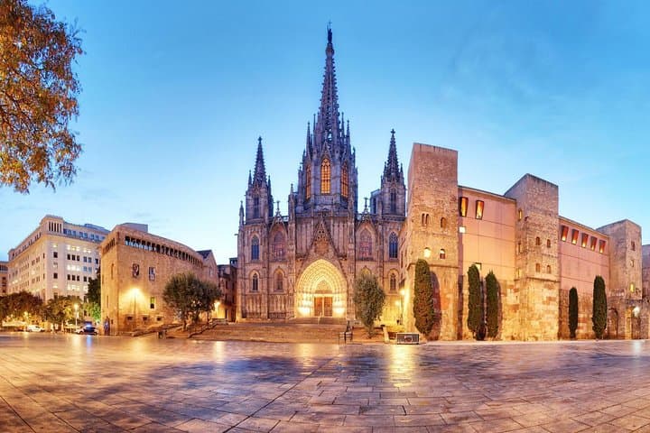 Private Barcelona Walking Tour with Flamenco Show & Tapas Dinner