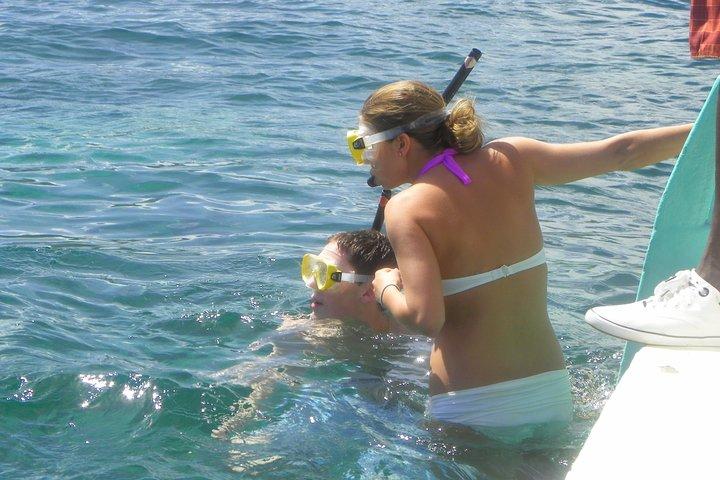 Tobago Buccoo Reef Glass Bottom Boat Cruise and Island Sightseeing Tour