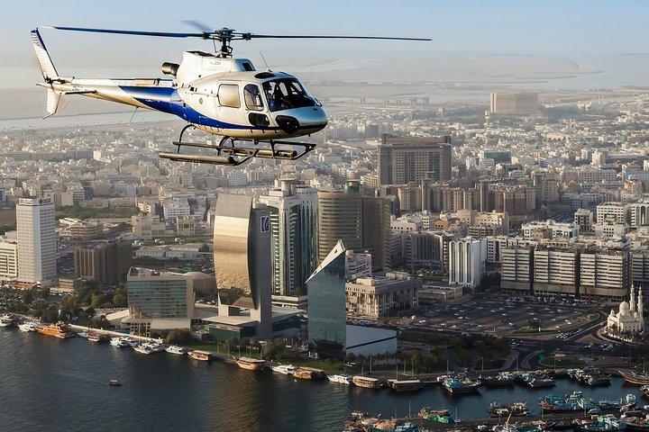 Dubai Helicopter Tours with 2 Way Private Transfers in Dubai